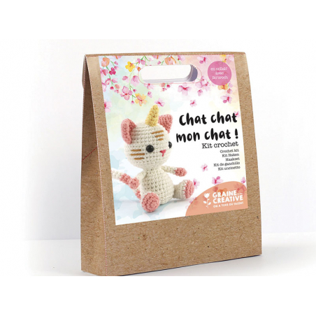 Acheter Kit crochet chat licorne 150 mm - 14,99 € en ligne sur La Petite Epicerie - Loisirs créatifs