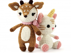 Acheter Kit crochet chat licorne 150 mm - 14,99 € en ligne sur La Petite Epicerie - Loisirs créatifs