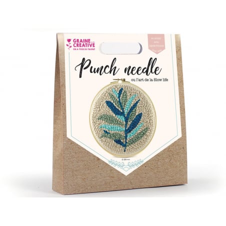 Acheter Kit punch needle feuillage - 18,99 € en ligne sur La Petite Epicerie - Loisirs créatifs