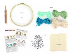 Acheter Kit punch needle feuillage - 19,99 € en ligne sur La Petite Epicerie - Loisirs créatifs