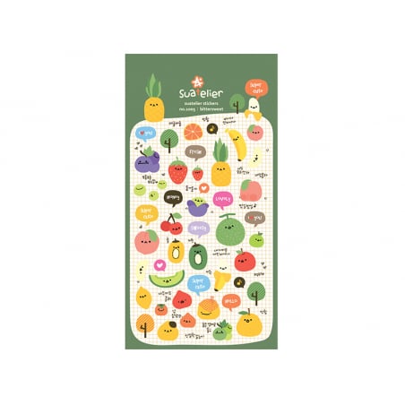 Acheter Stickers fruits mignons - 2,49 € en ligne sur La Petite Epicerie - Loisirs créatifs