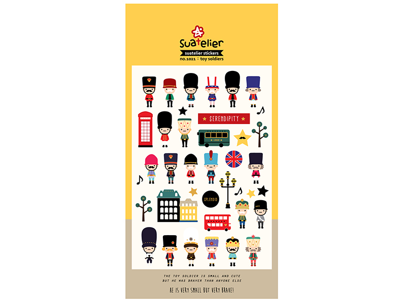Acheter Stickers soldats anglais - 2,49 € en ligne sur La Petite Epicerie - Loisirs créatifs