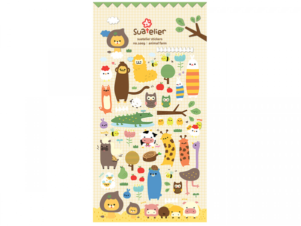 Acheter Stickers animaux de la ferme rigolos - 2,49 € en ligne sur La Petite Epicerie - Loisirs créatifs