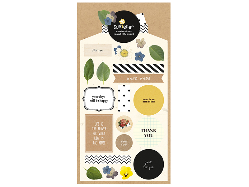 Acheter Stickers fleurs et messages positifs - 3,09 € en ligne sur La Petite Epicerie - Loisirs créatifs