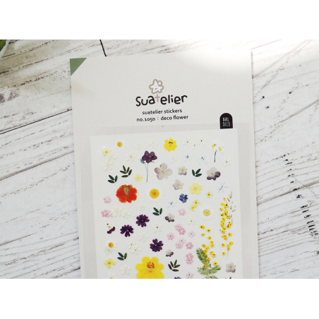 Acheter Stickers fleurs printanières réalistes - 2,49 € en ligne sur La Petite Epicerie - Loisirs créatifs