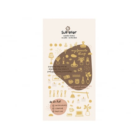 Acheter Stickers objets dorés - 2,49 € en ligne sur La Petite Epicerie - Loisirs créatifs