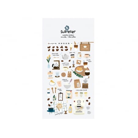 Acheter Stickers café passion - 2,49 € en ligne sur La Petite Epicerie - Loisirs créatifs