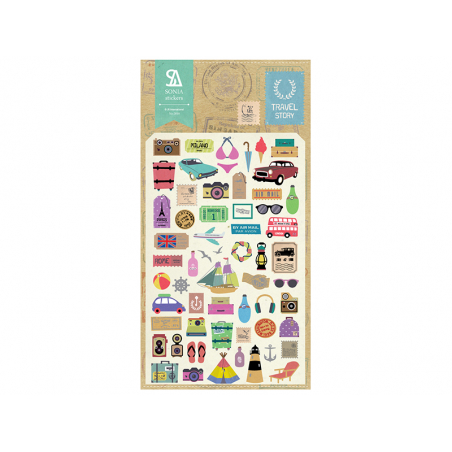 Acheter Stickers histoires de voyage - 2,49 € en ligne sur La Petite Epicerie - Loisirs créatifs