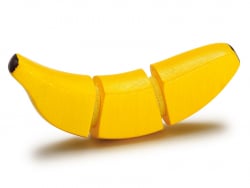 Acheter Banane en bois à découper pour dinette - 4,99 € en ligne sur La Petite Epicerie - Loisirs créatifs