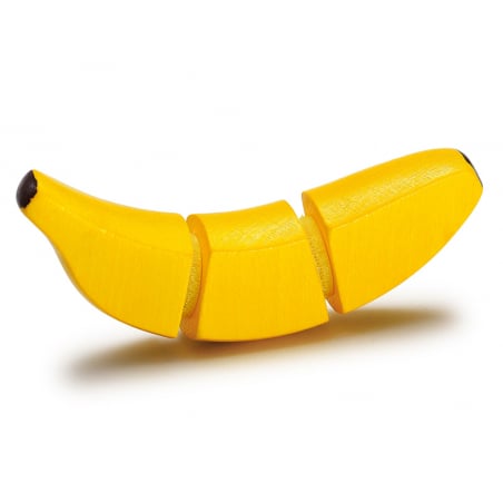 Acheter Banane en bois à découper pour dinette - 4,99 € en ligne sur La Petite Epicerie - Loisirs créatifs