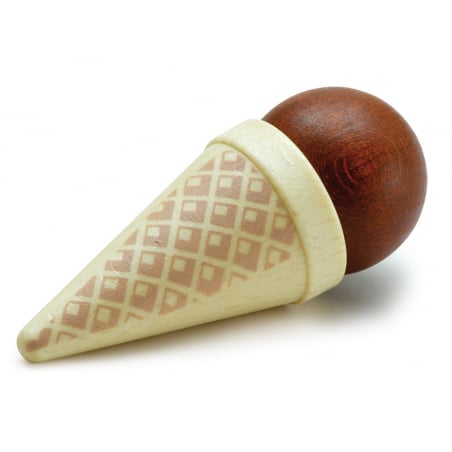 Acheter Glace au chocolat - jouet en bois pour dinette - 2,99 € en ligne sur La Petite Epicerie - Loisirs créatifs