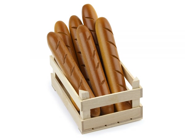 Acheter Baguette - jouet en bois pour dinette - 3,99 € en ligne sur La Petite Epicerie - Loisirs créatifs
