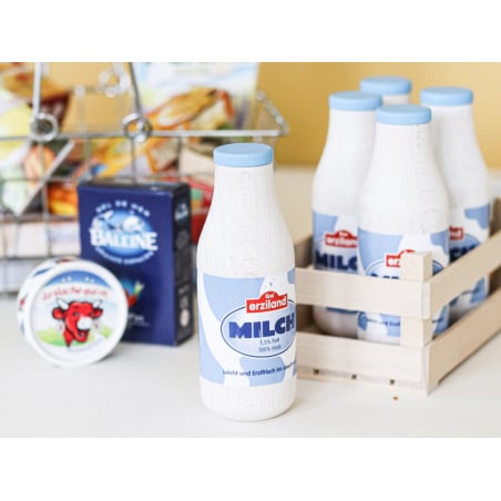 Acheter Bouteille de lait - jouet en bois pour dinette - 3,99 € en ligne sur La Petite Epicerie - Loisirs créatifs