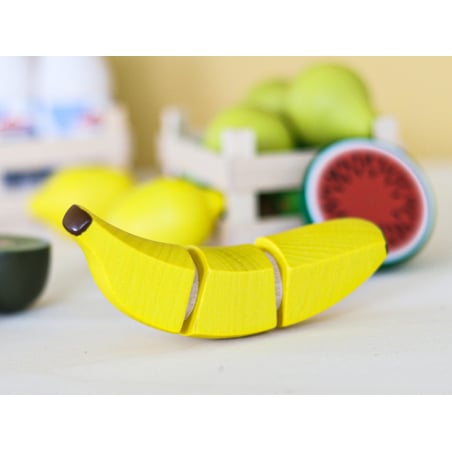 Acheter Demi pastèque - jouet fruit en bois pour dinette - 3,99 € en ligne sur La Petite Epicerie - Loisirs créatifs
