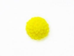 Acheter 1 Mini cabochon fleur - jaune - 0,39 € en ligne sur La Petite Epicerie - Loisirs créatifs