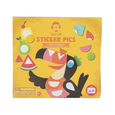 Acheter Coffret créatif - images à stickers - les animaux fous - 8,99 € en ligne sur La Petite Epicerie - Loisirs créatifs