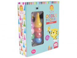 Acheter Coffret de crayons de cire pour les bébés "Oodle Doodle" - animaux - 15,99 € en ligne sur La Petite Epicerie - Loisir...