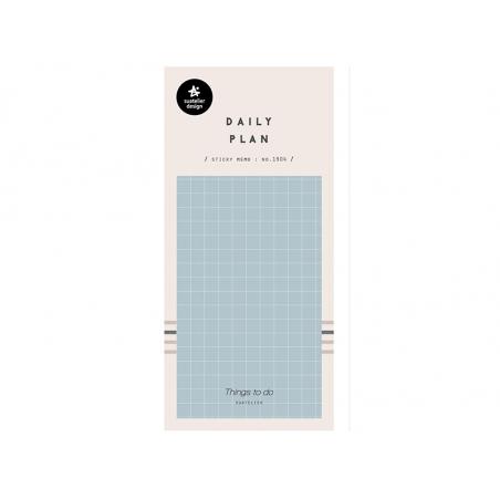 Acheter Bloc note bleu clair à carreaux - 3,09 € en ligne sur La Petite Epicerie - Loisirs créatifs