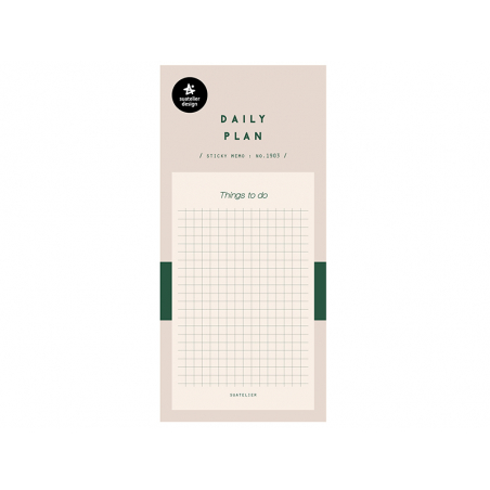 Acheter Bloc note blanc à carreaux - 3,09 € en ligne sur La Petite Epicerie - Loisirs créatifs