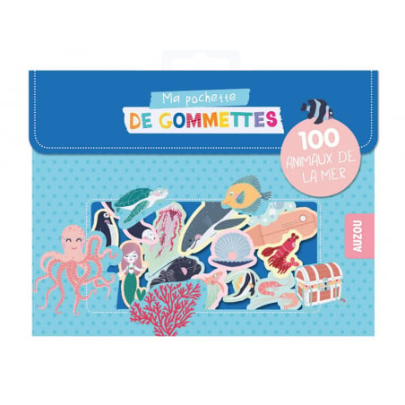 Acheter Pochette de 100 gommettes - animaux de la mer - Antoana Oreski - 5,99 € en ligne sur La Petite Epicerie - Loisirs cré...