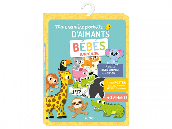 Acheter Ma première pochette d'aimants - Bébés animaux - Marta Sorte - 9,59 € en ligne sur La Petite Epicerie - Loisirs créatifs