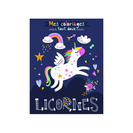 Acheter Livre - Licornes a colorier - Idees Book Creations - 6,00 € en ligne sur La Petite Epicerie - Loisirs créatifs