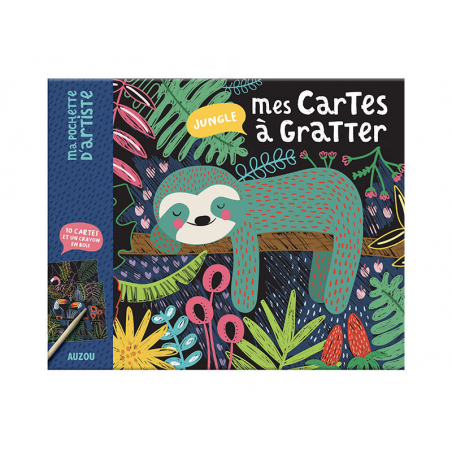 Acheter Mes cartes à gratter jungle - Mel Armstrong - 7,95 € en ligne sur La Petite Epicerie - Loisirs créatifs