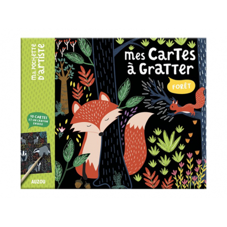 Acheter Mes cartes a gratter - foret - Mel Armstrong - 7,95 € en ligne sur La Petite Epicerie - Loisirs créatifs