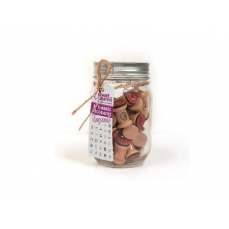 Acheter Lot de 27 mini tampons décoratifs - 9,99 € en ligne sur La Petite Epicerie - Loisirs créatifs