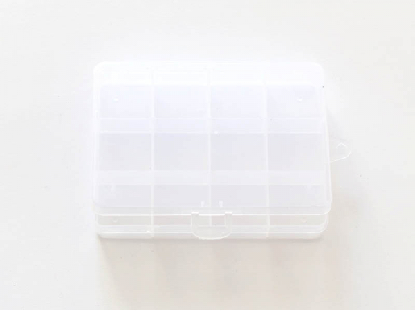 compartiments 12 populaires. multi.-fonction compartiment boîte de rangement  acrylique clair