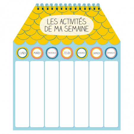 Acheter Mon premier semainier à animer - Maryse Guittet - 17,50 € en ligne sur La Petite Epicerie - Loisirs créatifs