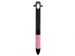 Acheter Stylo bicolore noir et rose - Pingouin - Legami - 1,79 € en ligne sur La Petite Epicerie - Loisirs créatifs