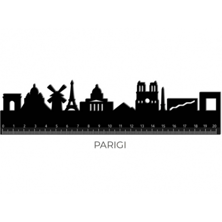 Acheter Règle skyline - Toits de Paris - Legami - 4,49 € en ligne sur La Petite Epicerie - Loisirs créatifs