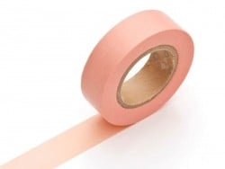 Acheter Masking tape uni - Rose saumon - 2,90 € en ligne sur La Petite Epicerie - Loisirs créatifs