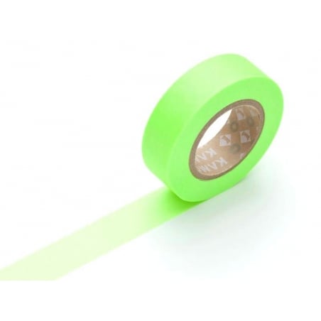 Acheter Masking tape uni - vert fluo - 2,90 € en ligne sur La Petite Epicerie - Loisirs créatifs