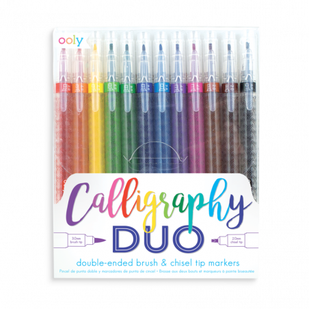 Acheter Feutres pour lettering - Calligraphy duo - Ooly - 24,99 € en ligne sur La Petite Epicerie - Loisirs créatifs