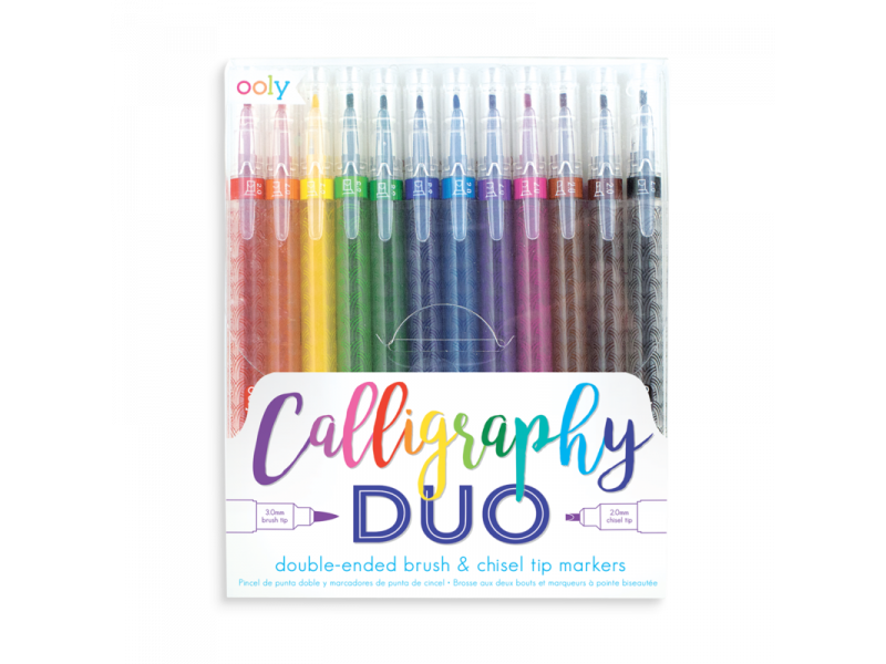 Acheter Feutres pour lettering - Calligraphy duo - Ooly - 24,99 € en ligne sur La Petite Epicerie - Loisirs créatifs