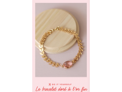 Acheter Fiche Tuto : Le bracelet doré à l'or fin - 0,00 € en ligne sur La Petite Epicerie - Loisirs créatifs