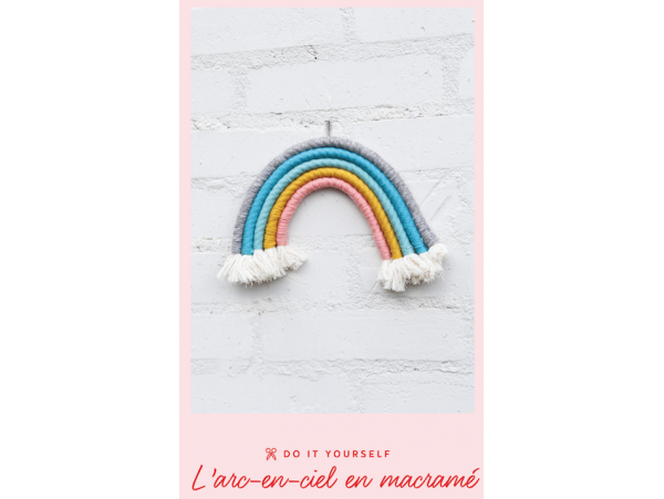 Acheter Fiche Tuto : L'arc-en-ciel en macramé - 0,00 € en ligne sur La Petite Epicerie - Loisirs créatifs Acheter Fiche Tuto : L'arc-en-ciel en macramé - 0,00 € en ligne sur La Petite Epicerie - Loisirs créatifs