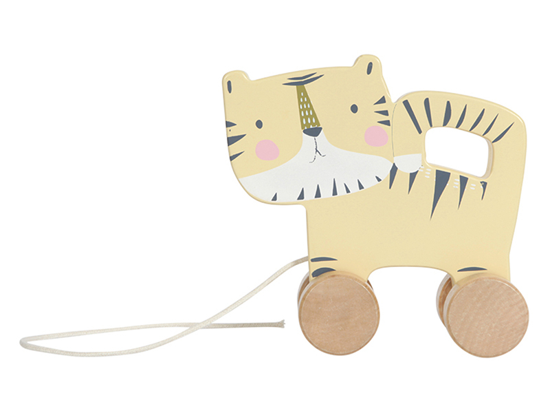 Acheter Jouet à tirer en bois - tigre - Little Dutch - 11,99 € en ligne sur La Petite Epicerie - Loisirs créatifs