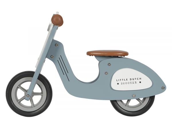 Acheter Draisienne scooter en bois - bleu - Little Dutch - 119,99 € en ligne sur La Petite Epicerie - Loisirs créatifs