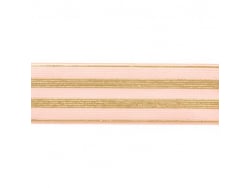 Acheter Elastique rose à rayures en lurex doré 30 mm - 4,49 € en ligne sur La Petite Epicerie - Loisirs créatifs