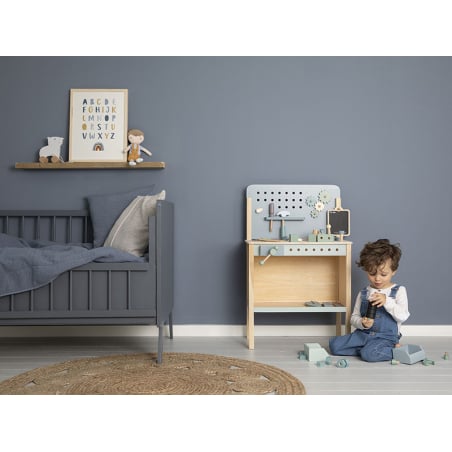 Acheter Grand établi en bois couleur menthe - Little Dutch - 149,99 € en ligne sur La Petite Epicerie - Loisirs créatifs