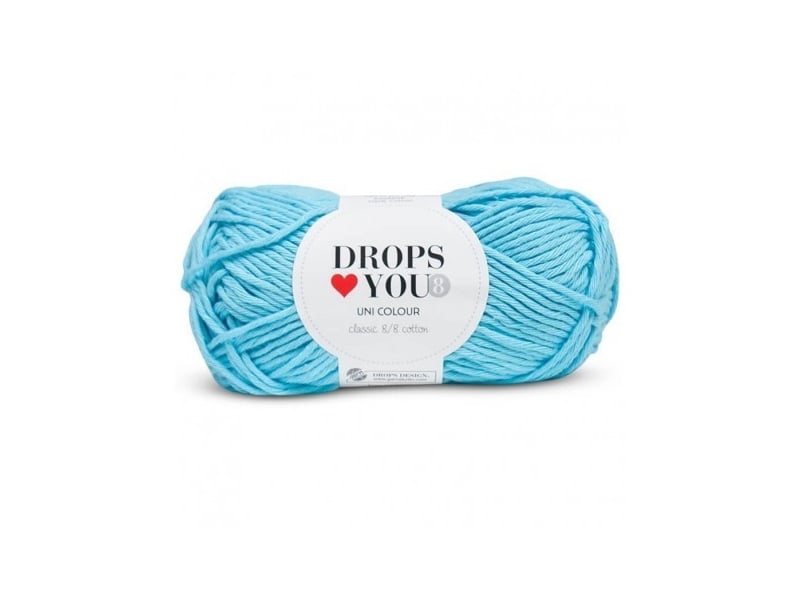 Acheter Drops loves you 8 - Coton - 10 turquoise - 1,05 € en ligne sur La Petite Epicerie - Loisirs créatifs