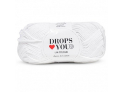 Acheter Drops loves you 8 - Coton - 01 blanc - 1,05 € en ligne sur La Petite Epicerie - Loisirs créatifs