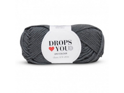 Acheter Drops loves you 8 - Coton - 04 gris foncé - 1,05 € en ligne sur La Petite Epicerie - Loisirs créatifs