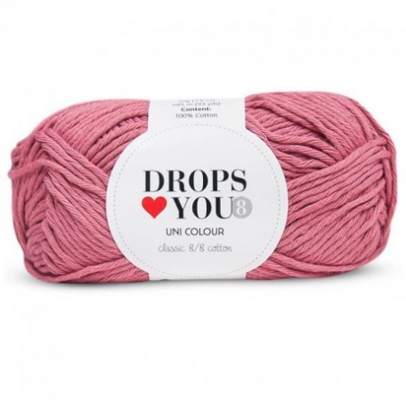 Acheter Drops loves you 8 - Coton - 18 vieux rose - 1,00 € en ligne sur La Petite Epicerie - Loisirs créatifs