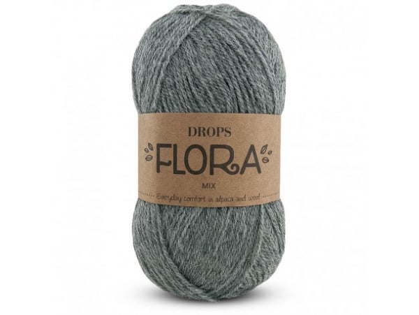 Acheter Laine Drops - Flora - 04 gris moyen - 2,80 € en ligne sur La Petite Epicerie - Loisirs créatifs