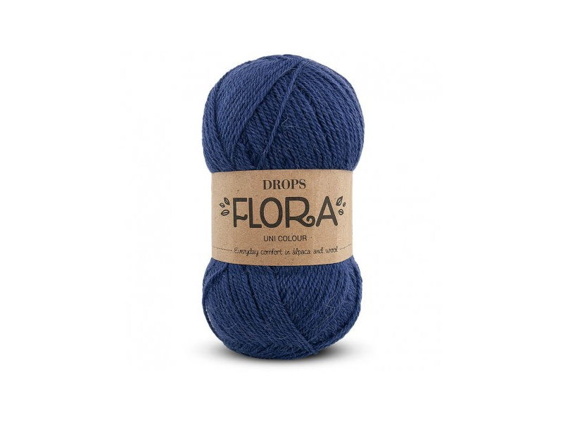 Acheter Laine Drops - Flora - 10 indigo - 2,45 € en ligne sur La Petite Epicerie - Loisirs créatifs