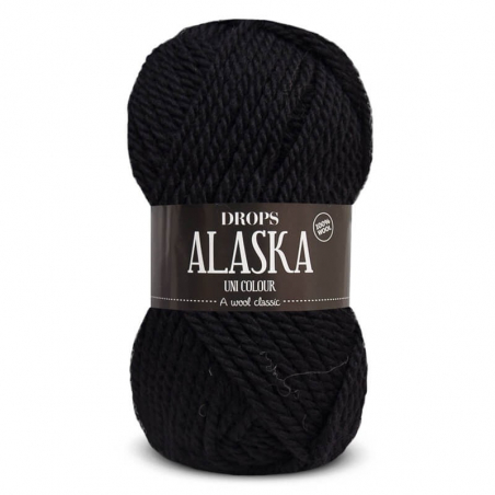 Acheter Laine Drops - Alaska - 06 noir - 2,30 € en ligne sur La Petite Epicerie - Loisirs créatifs